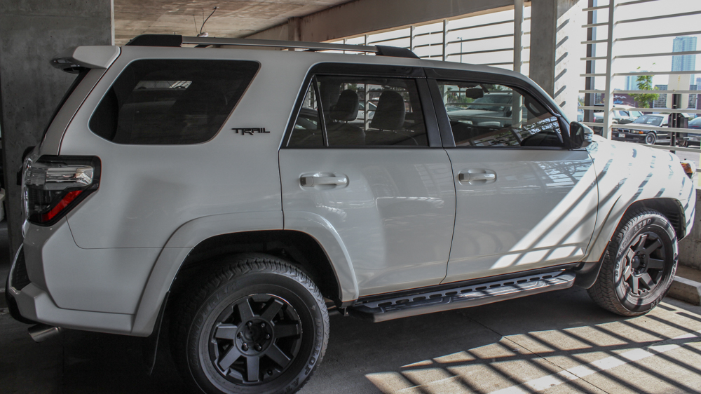 Blacking Out (PlastiDip) 5th Gen 4Runner Roof Rack Roof